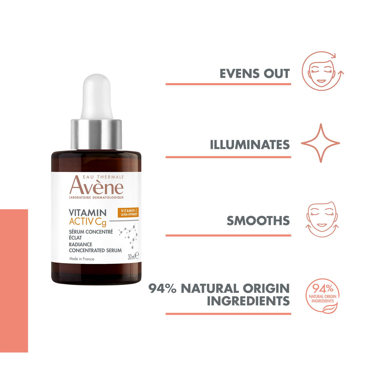 Avene Vitamin Activ Cg Radiance Corrector Serum 30Ml