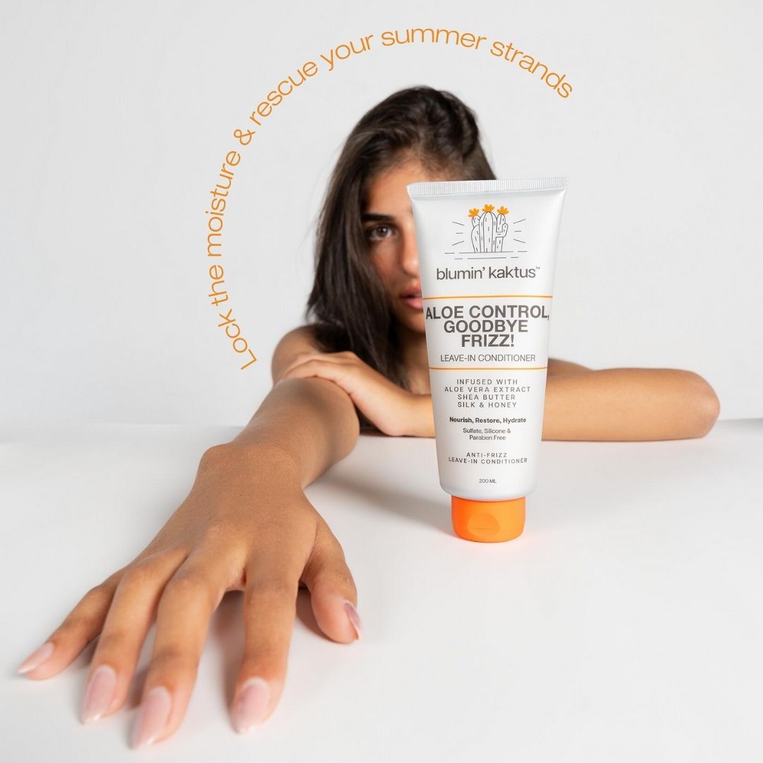 Blumin Kaktus Aloe Control Goodbye Frizz Leave In Conditioner 200Ml