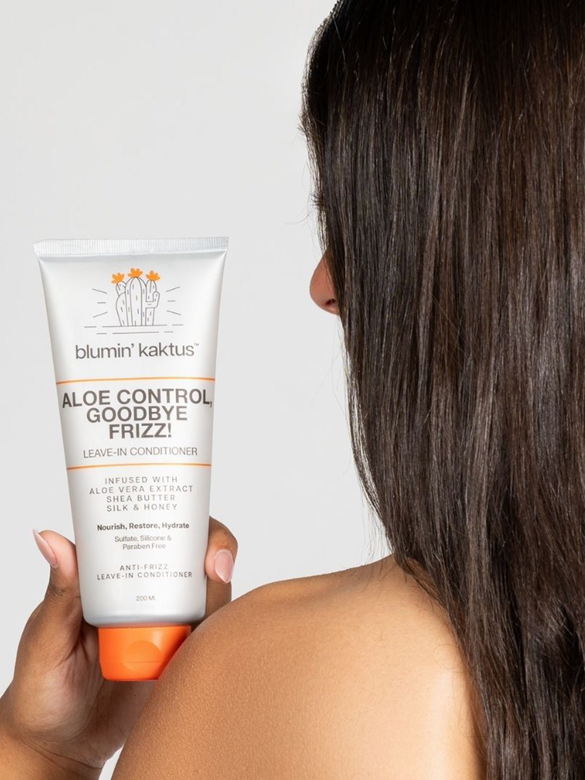 Blumin Kaktus Aloe Control Goodbye Frizz Leave In Conditioner 200Ml