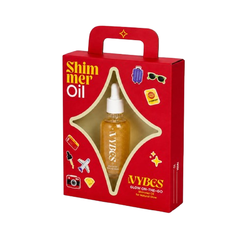 Vybes Glow On-The-Go Shimmer Oil 15Ml