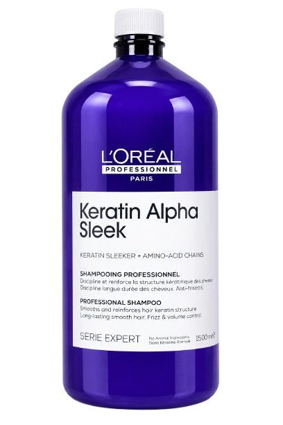 L'Oreal Professionnel Serie Expert Keratin Alpha Sleek Shampoo 1500Ml