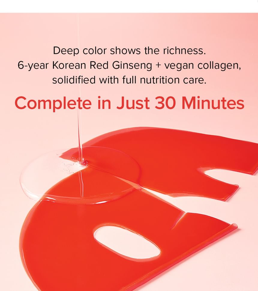 Mary & May Vegan Collagen Red Ginseng Mask