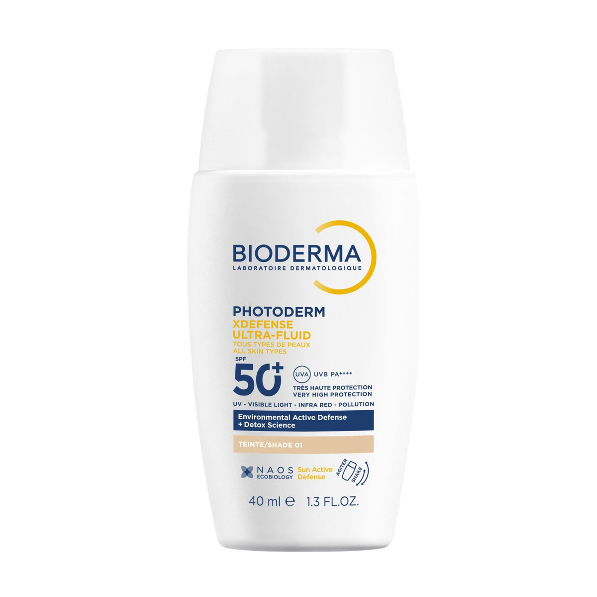 Bioderma Photoderm Xdefense Ultra Fluid SPF 50+ Tinted Sunscreen Shade 01 40Ml