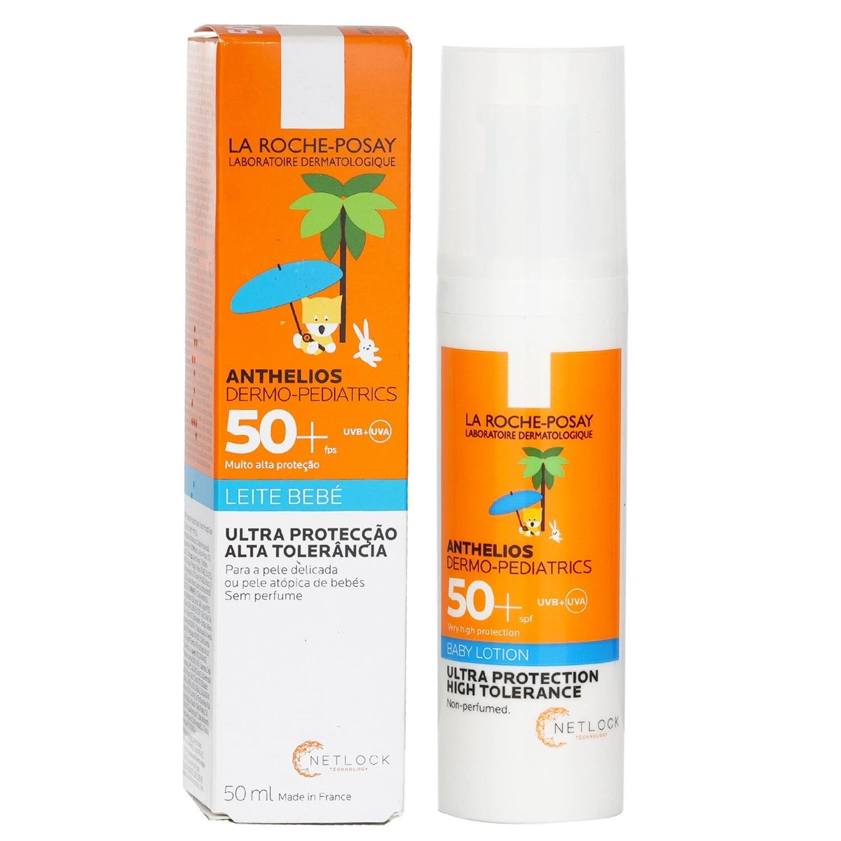 لاروش بوزيه أنثيليوس ديرمو بيدياجيك لوشن للأطفال بمعامل حماية SPF 50+ 50 مل