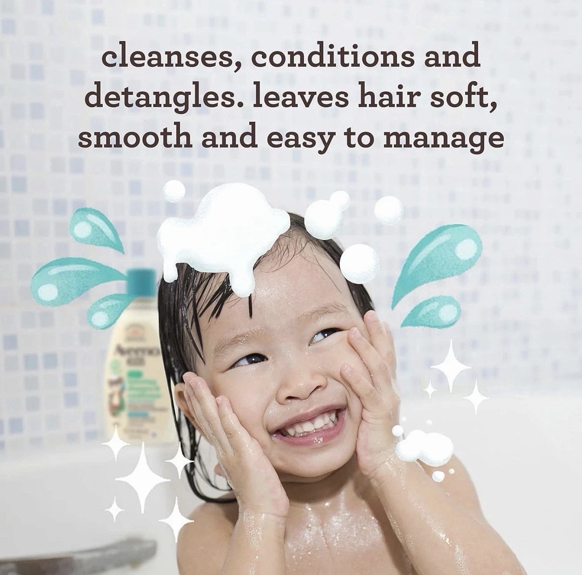 Aveeno Kids 2 in 1 Hydrating Shampoo & Conditioner 354Ml