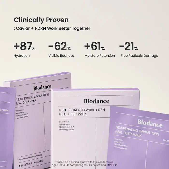 Biodance Rejuvenating Caviar PDRN Real Deep Mask