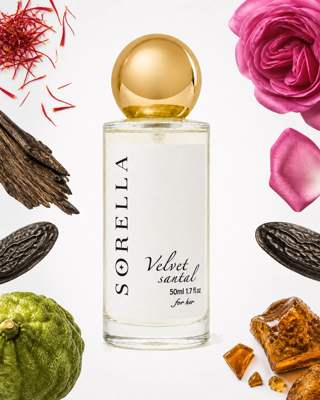 Sorella Velvet Santal Eau De Parfum 50Ml