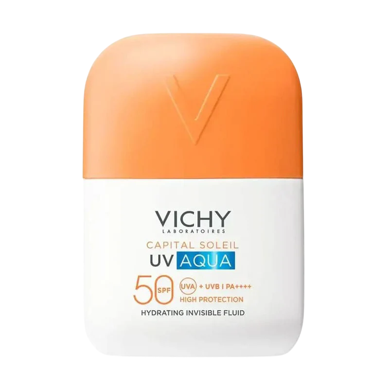 Vichy Capital Sun UV Aqua Invisible & Moisturizing Face Fluid SPF50 Sunscreen 50Ml