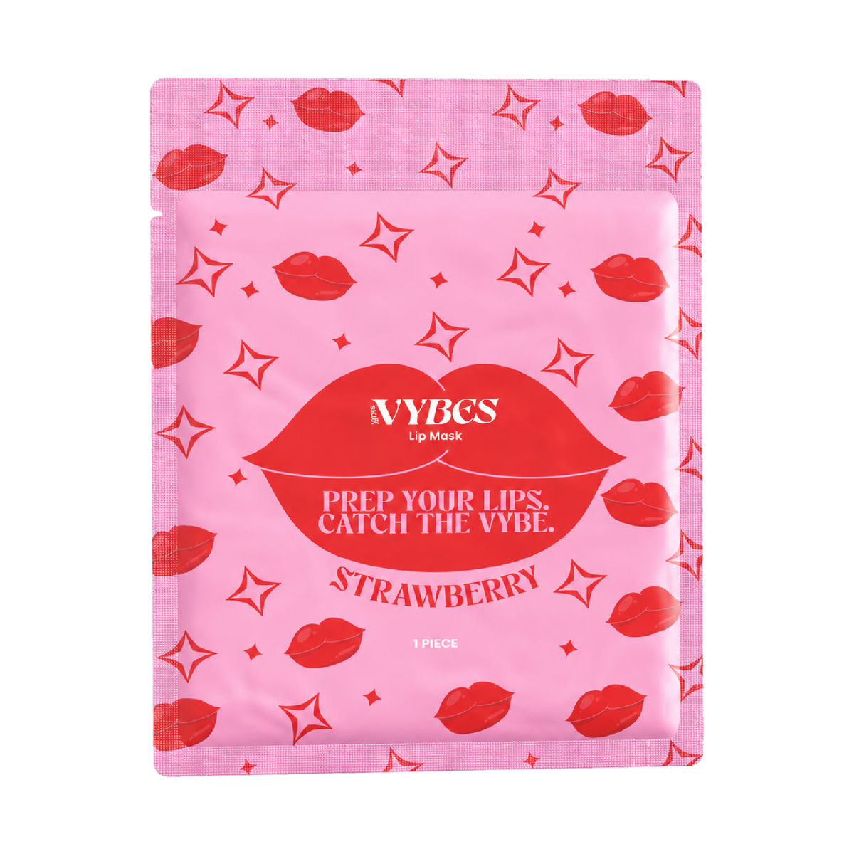 Vybes Strawberry Lip Mask packaging